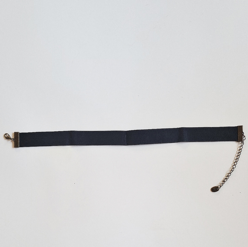 New Black Velvet 90s Choker Necklace Victorian Minimalist Adjustable Y2K Goth